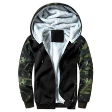 Charger l'image dans la galerie, Winter Men Jackets Fleece Warm Hood Thick Parka Velvet Windproof Coats Cardigan Sweatshirts Hoodies Zipper Men Hoodie Jacket