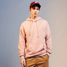 Charger l'image dans la galerie, Metersbonwe 2020 New Spring Base Hoodies Male Hooded Sweatshirts High Quality Solid Color Fashion Unisex Skateboard Hoodies