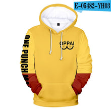 Charger l'image dans la galerie, Japanese Anime One Punch Man Cosplay Costume Saitama Oppai 3D Printed Oversized Women/men Hoodies Sweatshirts Casual Tracksuit
