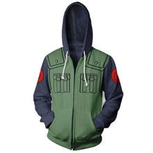 Charger l'image dans la galerie, Fasion Anime Zipper Hoodies Men Women Cosplay Naruto 3D Hoody Cool Autmn Coat Hooded Sweatshirts Streetwear Casual Sweatshirts