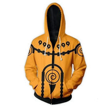 Charger l'image dans la galerie, Fasion Anime Zipper Hoodies Men Women Cosplay Naruto 3D Hoody Cool Autmn Coat Hooded Sweatshirts Streetwear Casual Sweatshirts