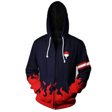 Charger l'image dans la galerie, Fasion Anime Zipper Hoodies Men Women Cosplay Naruto 3D Hoody Cool Autmn Coat Hooded Sweatshirts Streetwear Casual Sweatshirts