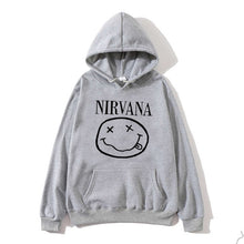 Charger l'image dans la galerie, Nirvana hoodie men and women hooded simple wild casual large size hot hoodie Korean version of the warm kawaii loose street