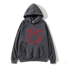 Charger l'image dans la galerie, Nirvana hoodie men and women hooded simple wild casual large size hot hoodie Korean version of the warm kawaii loose street