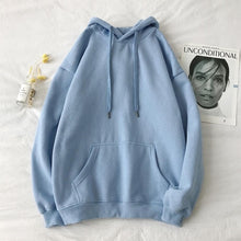 Charger l'image dans la galerie, Cotton 12 Colors Warm oversized Sweatshirts Women's Solid Hooded Female 2020 Thicken Hoodies Lady Autumn Fashion Tops