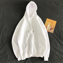 Charger l'image dans la galerie, Cotton 12 Colors Warm oversized Sweatshirts Women's Solid Hooded Female 2020 Thicken Hoodies Lady Autumn Fashion Tops
