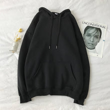 Charger l'image dans la galerie, Cotton 12 Colors Warm oversized Sweatshirts Women's Solid Hooded Female 2020 Thicken Hoodies Lady Autumn Fashion Tops