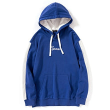 Charger l'image dans la galerie, SEMIR Men Printed Hooded Sweatshirt with Kangaroo Pocket Long Side-Striped Sleeve Pullover Hoodies Ribbing Cuff and Hem Winter
