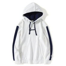 Charger l'image dans la galerie, SEMIR Men Printed Hooded Sweatshirt with Kangaroo Pocket Long Side-Striped Sleeve Pullover Hoodies Ribbing Cuff and Hem Winter
