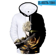Charger l'image dans la galerie, Japanese Anime One Punch Man Cosplay Costume Saitama Oppai   3D Printed Oversized Women/men Hoodies Sweatshirts Casual Tracksuit
