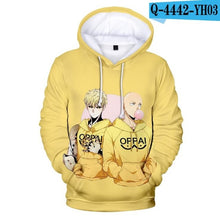 Charger l'image dans la galerie, Japanese Anime One Punch Man Cosplay Costume Saitama Oppai   3D Printed Oversized Women/men Hoodies Sweatshirts Casual Tracksuit

