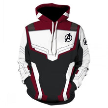 Charger l'image dans la galerie, 2019 The Avengers Endgame Quantum Realm Cosplay Costume Hoodies Men Hooded Avengers Zipper End Game Sweatshirt Jacket
