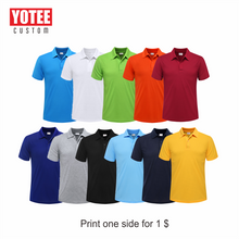 Charger l'image dans la galerie, YOTEE 2020 summer cheap casual short-sleeved polo suit personal company group LOGO custom POLO shirt cotton men and women custom
