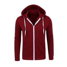 Charger l'image dans la galerie, MRMT 2020 New Men's Hoodies Sweatshirts Zipper Hoodie Men Sweatshirt Solid Color Man Hoody Sweatshirts For Male
