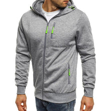 Charger l'image dans la galerie, MONERFFI  Men Sports Casual Wear Zipper COPINE Fashion Tide Jacquard Hoodies Fleece Jacket Fall Sweatshirts Autumn Winter Coat
