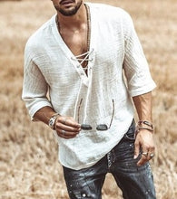 Charger l'image dans la galerie, Summer Fashion Men's Shirt Casual Patchwork Short Sleeve Shirt Mens Clothing Trend Casual Slim Fit Hip-Hop Top Tees
