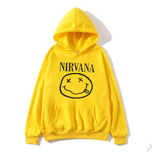 Charger l'image dans la galerie, Nirvana hoodie men and women hooded simple wild casual large size hot hoodie Korean version of the warm kawaii loose street
