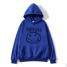 Charger l'image dans la galerie, Nirvana hoodie men and women hooded simple wild casual large size hot hoodie Korean version of the warm kawaii loose street
