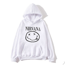 Charger l'image dans la galerie, Nirvana hoodie men and women hooded simple wild casual large size hot hoodie Korean version of the warm kawaii loose street

