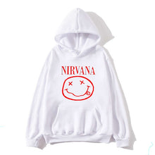 Charger l'image dans la galerie, Nirvana hoodie men and women hooded simple wild casual large size hot hoodie Korean version of the warm kawaii loose street
