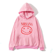 Charger l'image dans la galerie, Nirvana hoodie men and women hooded simple wild casual large size hot hoodie Korean version of the warm kawaii loose street
