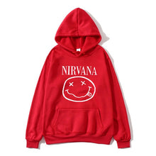 Charger l'image dans la galerie, Nirvana hoodie men and women hooded simple wild casual large size hot hoodie Korean version of the warm kawaii loose street
