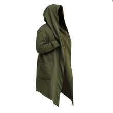 Charger l'image dans la galerie, 2020 Men Hooded Sweatshirts Black Hip Hop Mantle Hoodies Fashion Jacket long Sleeves Cloak Coats Outwear Hot Sale
