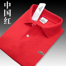 Charger l'image dans la galerie, Men Summer Polo Shirt Brand Fashion Cotton Short Sleeve Polo Crocodile Shirts Male Solid Jersey Breathable Tops Tees 2635
