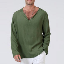 Charger l'image dans la galerie, Autumn Spring Long Sleeve Casual Shirts Top For Men Solid Slim Basic Stand Business Shirts Camisas Masculina Men Blouse Clothing
