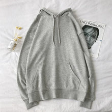 Charger l'image dans la galerie, Cotton 12 Colors Warm oversized Sweatshirts Women's Solid Hooded Female 2020 Thicken Hoodies Lady Autumn Fashion Tops
