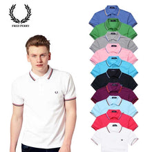 Charger l'image dans la galerie, FRED- PERRY- Men Polo Shirt Brand Mens Casual Deer Embroidery Polo shirt Men Short Sleeve High Quantity Polo Men

