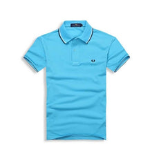 Charger l'image dans la galerie, FRED- PERRY- Men Polo Shirt Brand Mens Casual Deer Embroidery Polo shirt Men Short Sleeve High Quantity Polo Men
