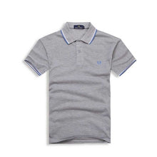 Charger l'image dans la galerie, FRED- PERRY- Men Polo Shirt Brand Mens Casual Deer Embroidery Polo shirt Men Short Sleeve High Quantity Polo Men
