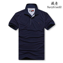 Charger l'image dans la galerie, Tommy Hilfiger- Polo Shirt Fashion Cotton polo Shirt Men's Solid jersey Breathable T-shirt Summer 8996
