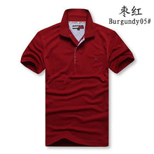 Charger l'image dans la galerie, Tommy Hilfiger- Polo Shirt Fashion Cotton polo Shirt Men's Solid jersey Breathable T-shirt Summer 8996
