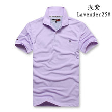 Charger l'image dans la galerie, Tommy Hilfiger- Polo Shirt Fashion Cotton polo Shirt Men's Solid jersey Breathable T-shirt Summer 8996
