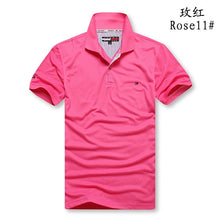 Charger l'image dans la galerie, Tommy Hilfiger- Polo Shirt Fashion Cotton polo Shirt Men's Solid jersey Breathable T-shirt Summer 8996
