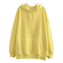 Charger l'image dans la galerie, Tangada women fleece hoodie sweatshirts winter japanese fashion 2020 oversize ladies pullovers warm pocket hooded jacket SD60
