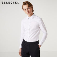 Charger l'image dans la galerie, SELECTED 100% Cotton Plaid Slim Fit Men Business Long-sleeve Shirts T|419305551
